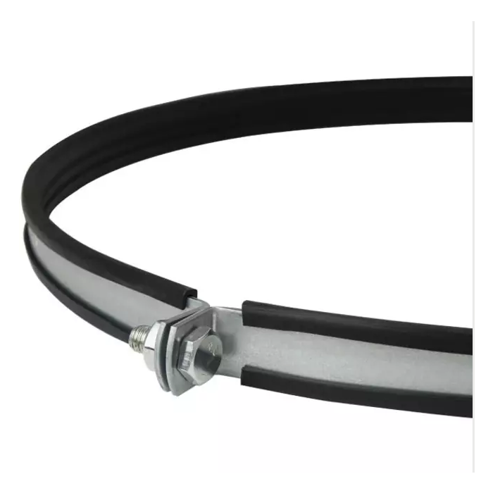 Beugel M8 met rubber inlage Ø 500