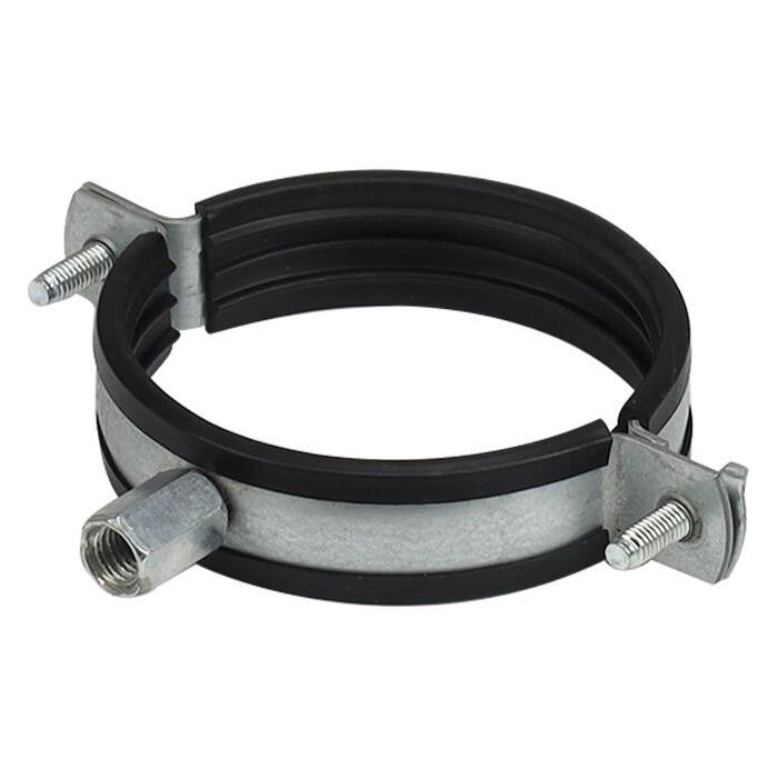 Beugel M8 met rubber inlage Ø 080