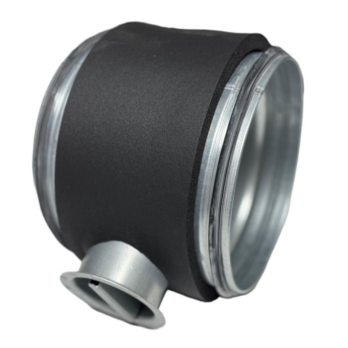 Climaduct 13mm regelklep diameter 250 mm geisoleerd