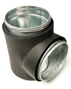 Climaduct 13mm T-stuk diameter 450 mm- 355 mm geisoleerd