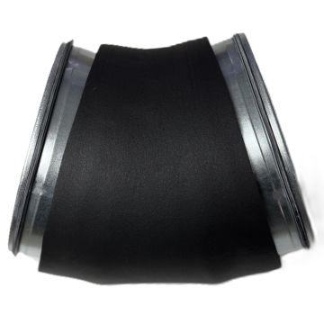 Climaduct 13mm bocht diameter 355 45 graden geisoleerd