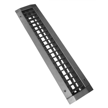 Kanaalrooster dubbel instelbaar 525x225mm voor toe-en afvoer