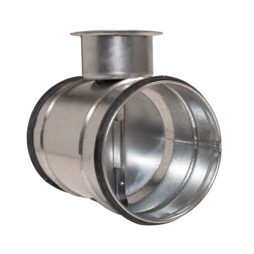Spiro Regelklep Ø 224 mm. SAFE (met rubber)