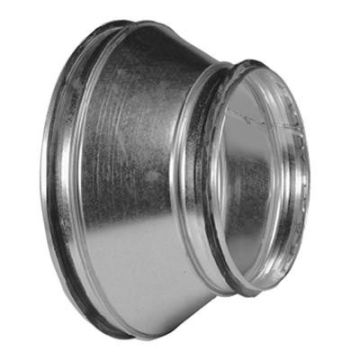 Spiro Verloopstuk Ø 315-160 mm. SAFE (met rubber) HM