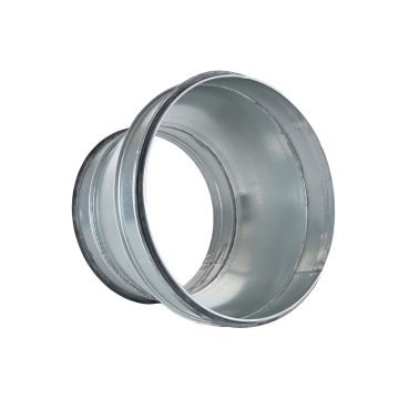 Spiro Verloopstuk Ø 160-150 mm. SAFE (met rubber)